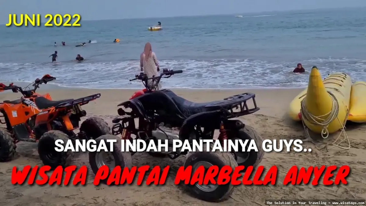 wisata Pantai Marbela, pasir putih indah