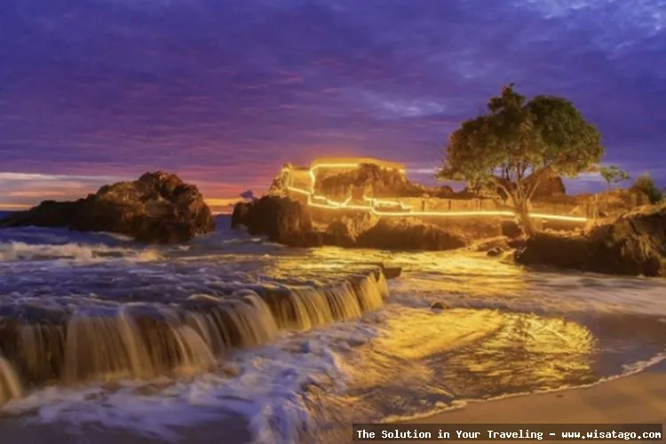 Wisata Pantai Marina Kalianda yang memukau