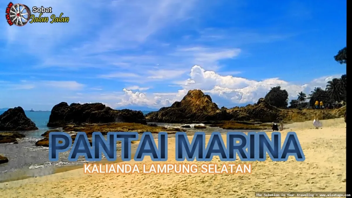 wisata Pantai Marina Kalianda yang indah