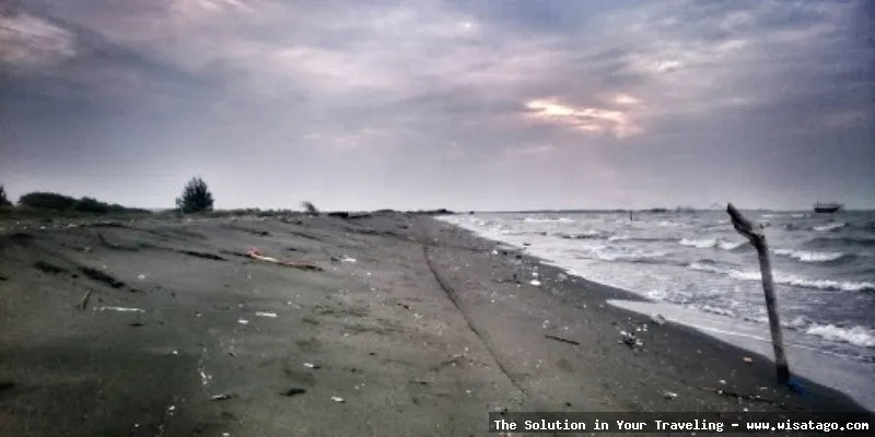 Wisata Pantai Maron yang mempesona.