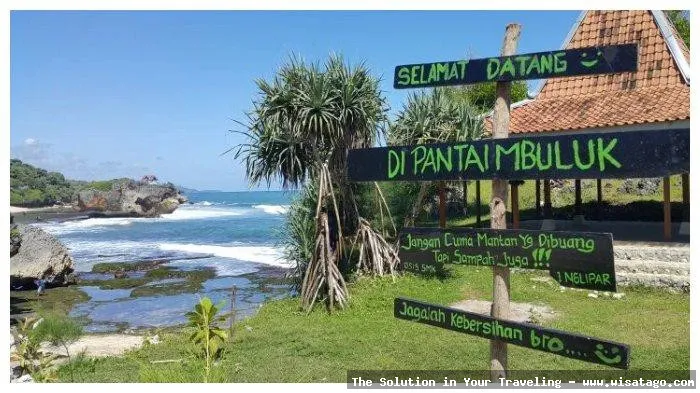 wisata Pantai Mbuluk yang menawan