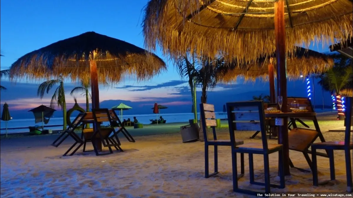 wisata Pantai Melur Batam yang indah