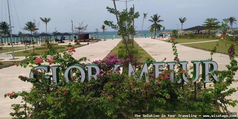 Wisata Pantai Melur Batam yang indah