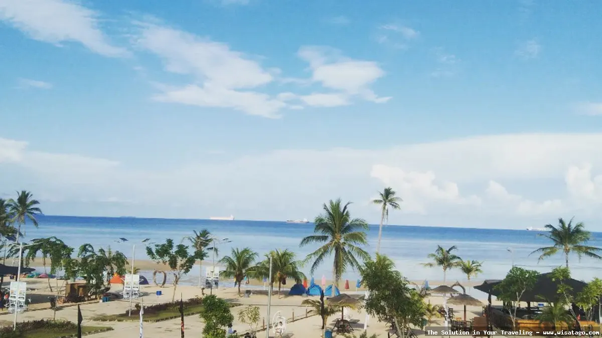 Wisata Pantai Melur Batam yang indah