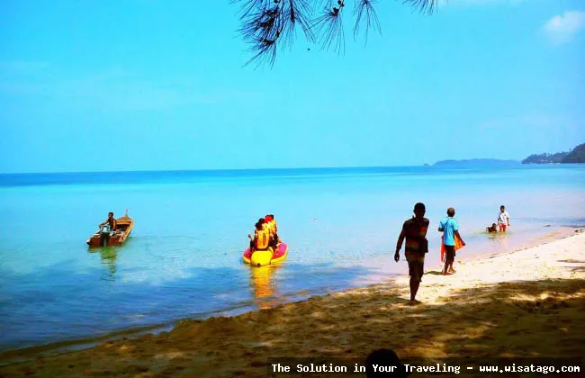 Wisata Pantai Melur Batam yang indah