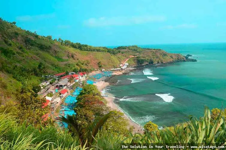 Wisata Pantai Menganti di Kebumen indah