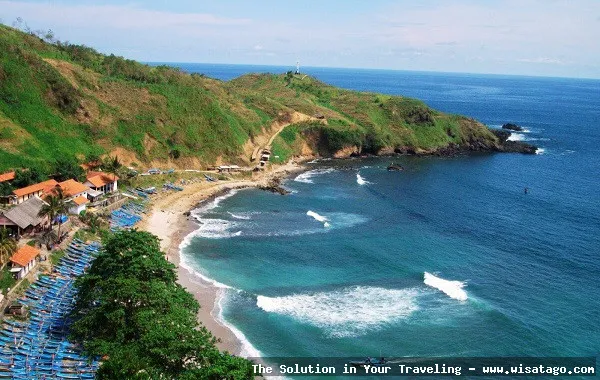 Wisata Pantai Menganti di Kebumen indah