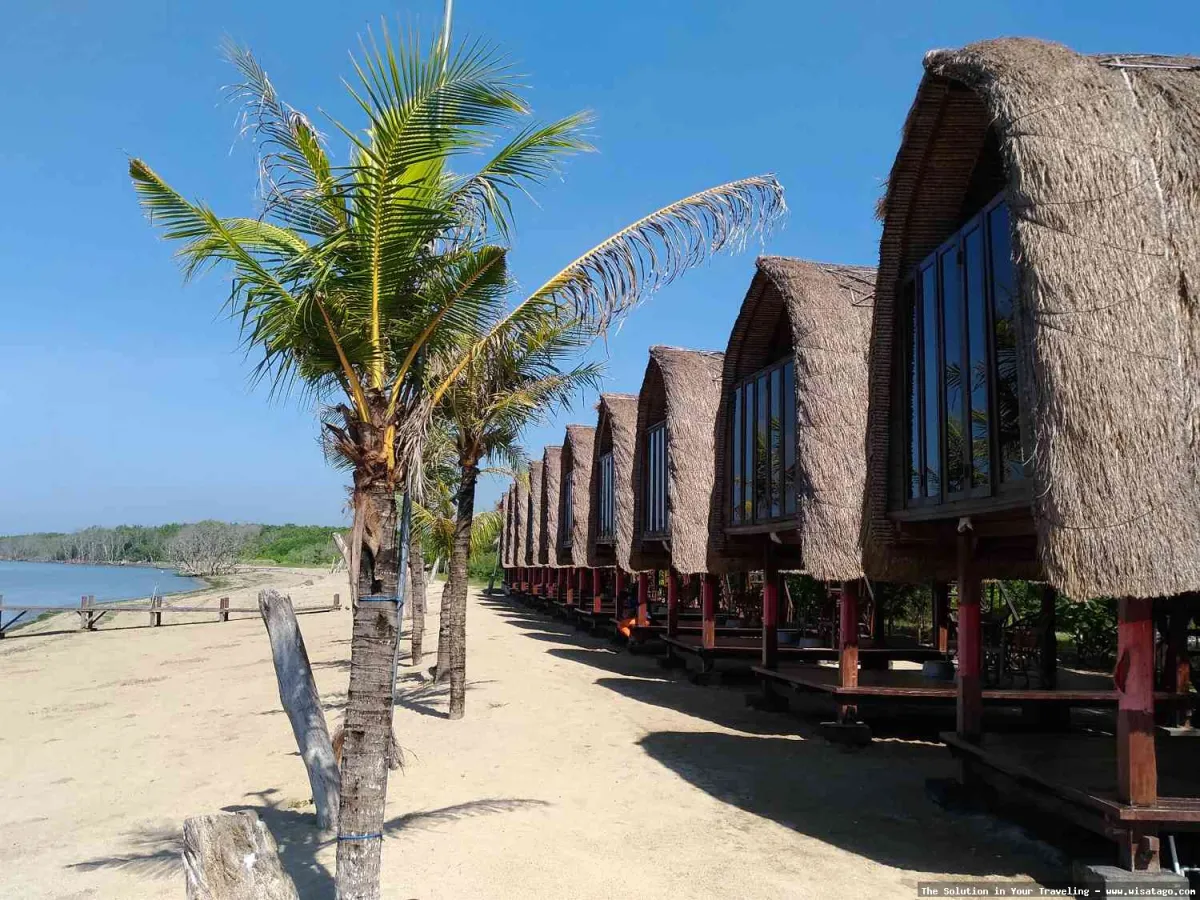 wisata Pantai Mertasari: pasir putih indah