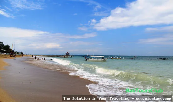 wisata Pantai Mertasari: pasir putih indah