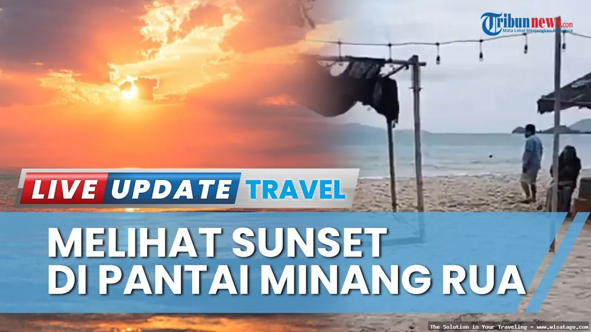Wisata Pantai Minang Rua yang indah