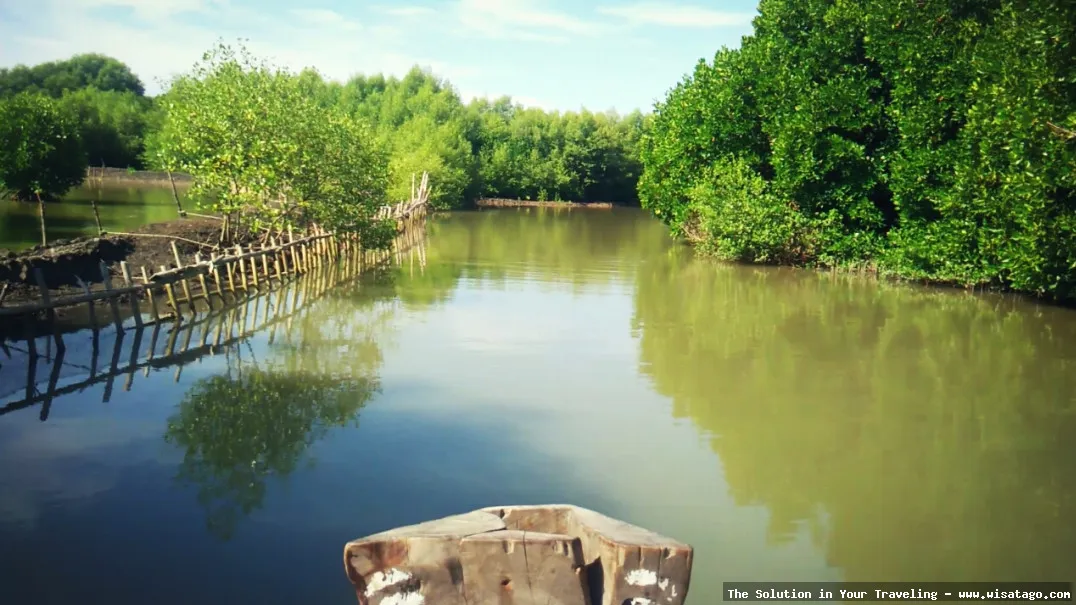 wisata Pantai Muara Beting Bekasi indah