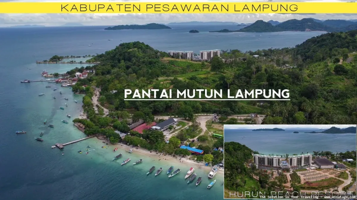 Wisata Pantai Mutun yang mempesona.