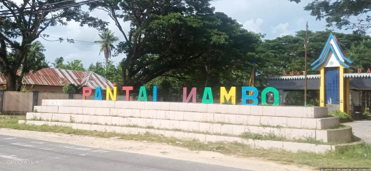 Wisata Pantai Nambo yang mempesona.