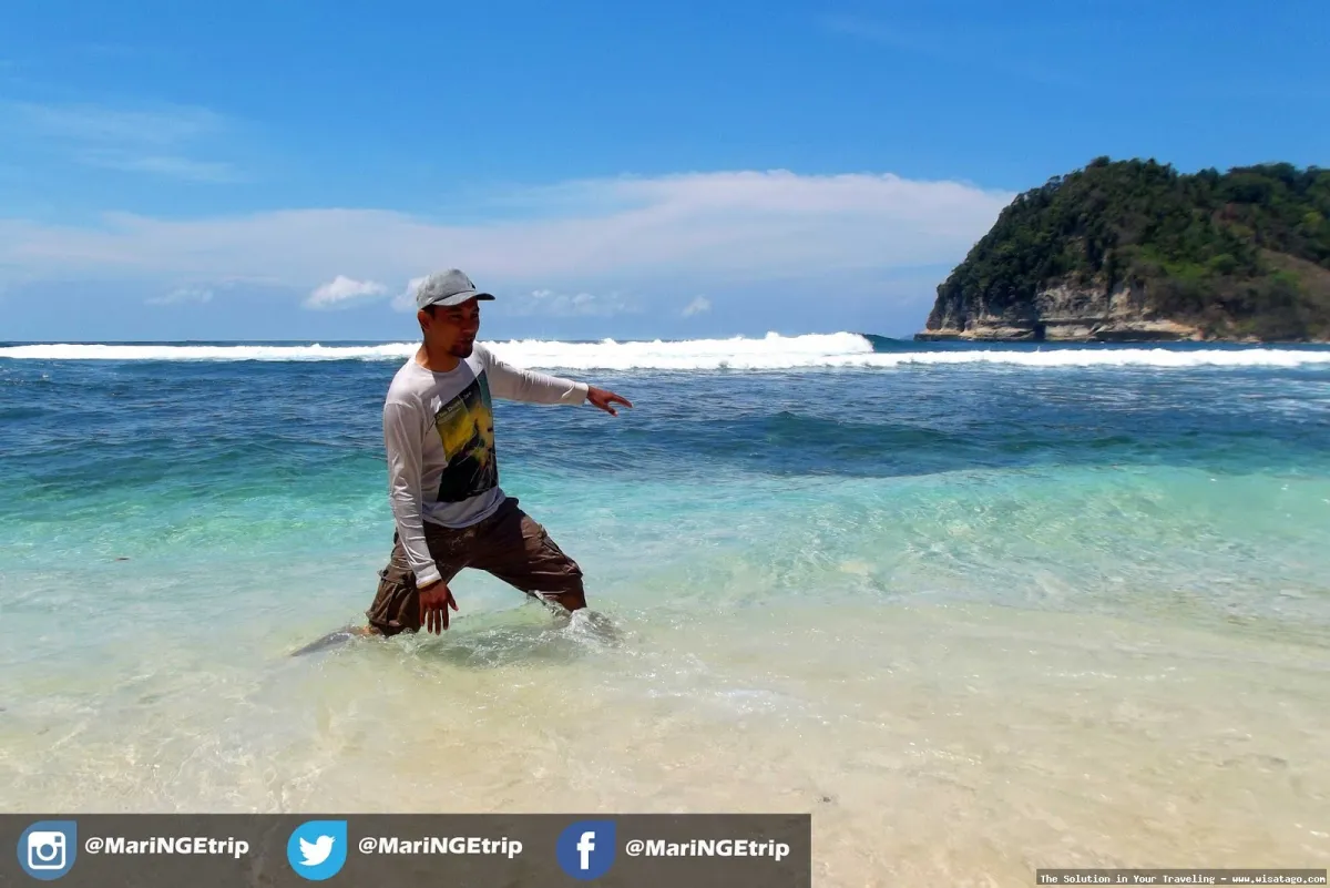 Wisata Pantai Ngalur, keindahan tersembunyi
