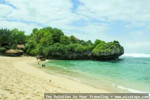 Wisata Pantai Ngandong yang menawan hati