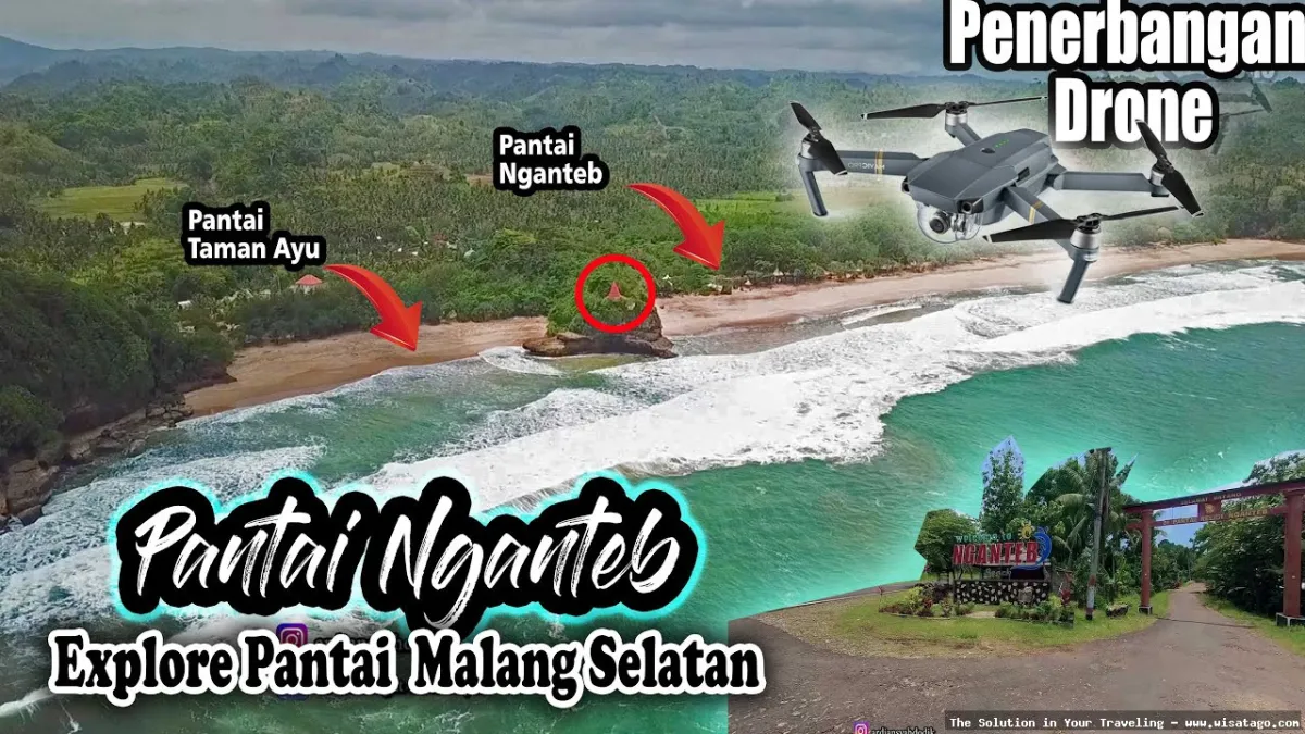wisata Pantai Ngantep Malang memukau