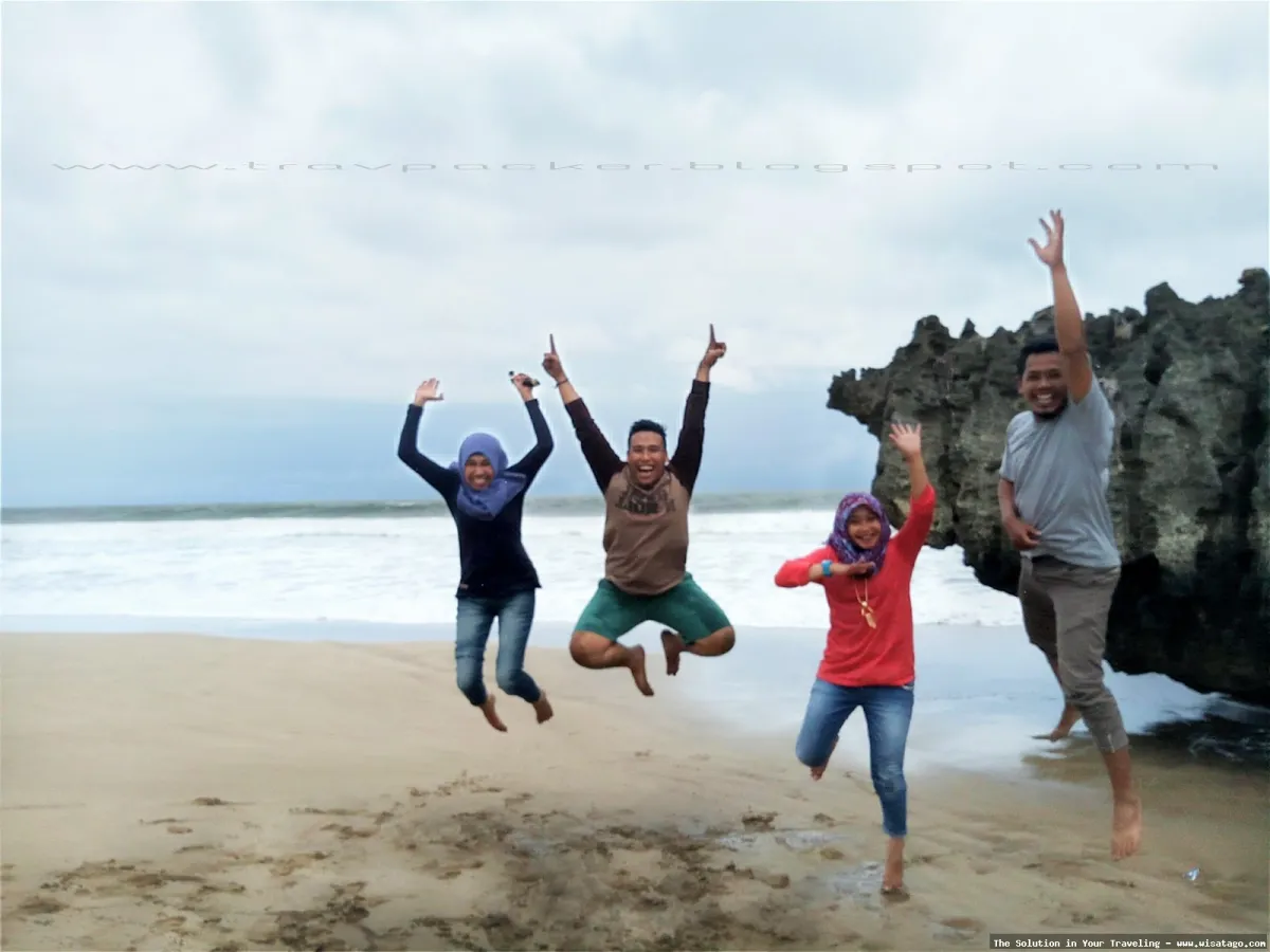 Wisata Pantai Ngantep Malang menawan.