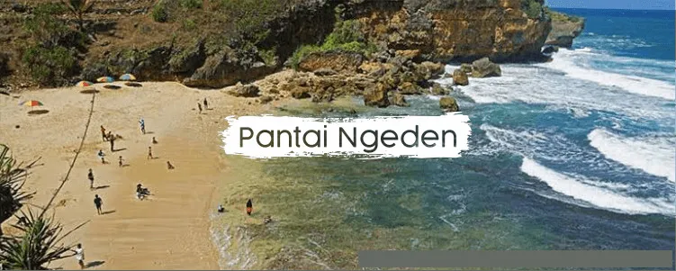wisata Pantai Ngeden yang menawan