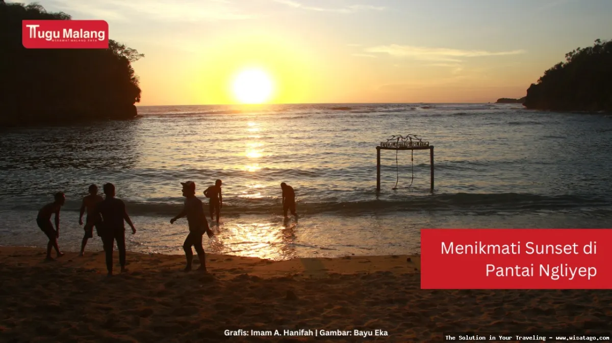 wisata Pantai Ngliyep, pemandangan indah