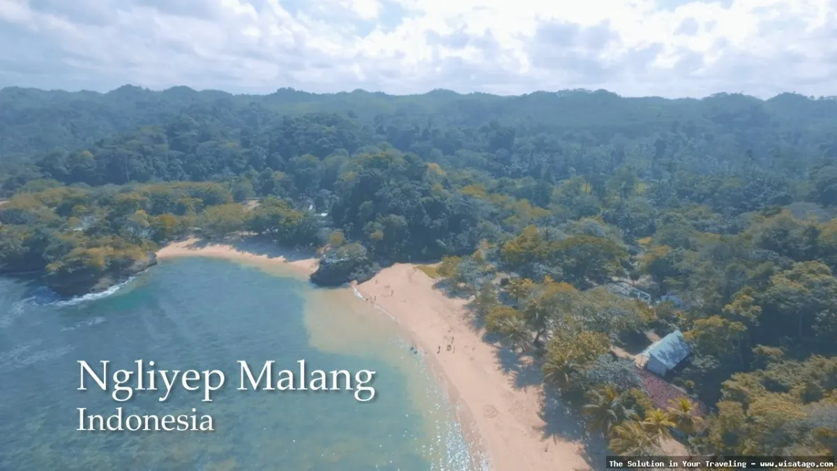 wisata Pantai Ngliyep Malang yang indah
