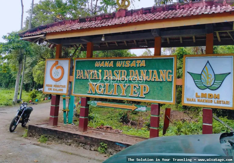 wisata Pantai Ngliyep Malang yang indah