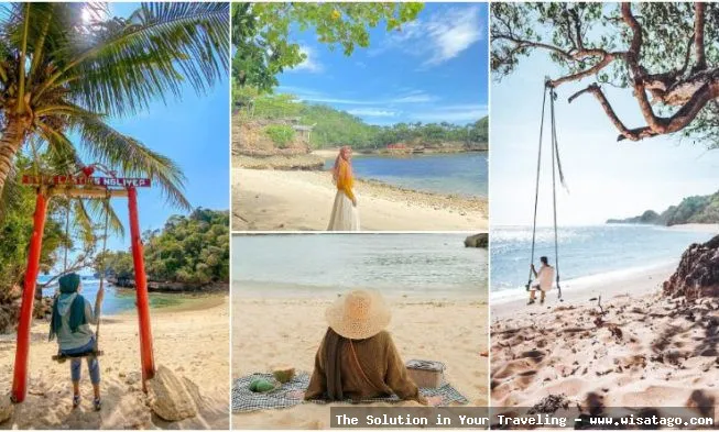 wisata Pantai Ngliyep Malang yang indah