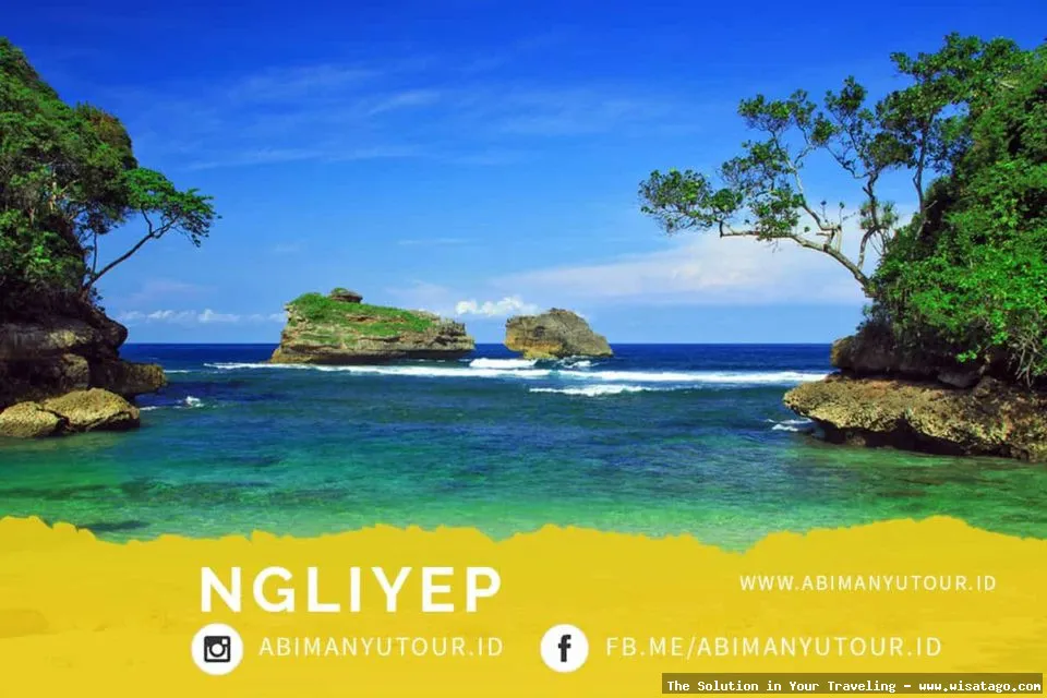 wisata Pantai Ngliyep Malang yang indah