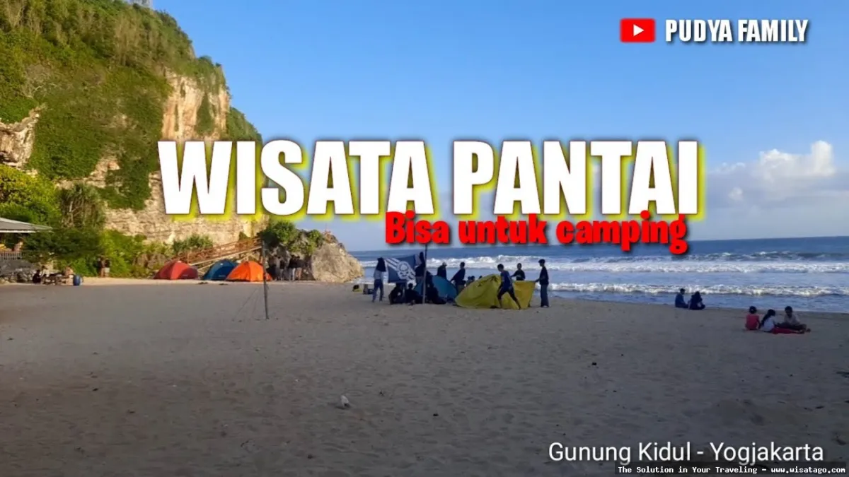 wisata Pantai Ngrumput yang mempesona