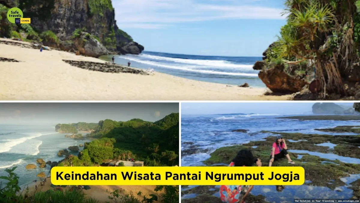 Wisata Pantai Ngrumput, pemandangan menawan