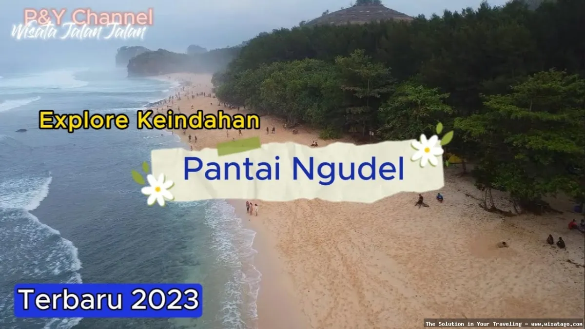 Wisata Pantai Ngudel, pasir putih memesona