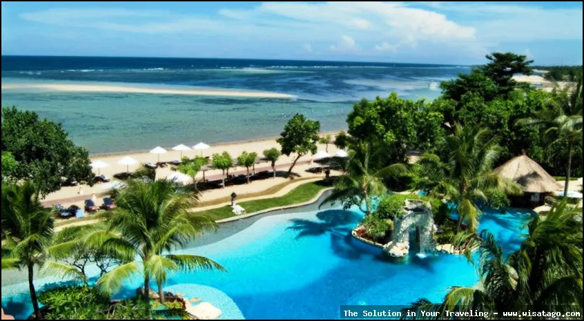 wisata Pantai Nusa Dua, pasir putih
