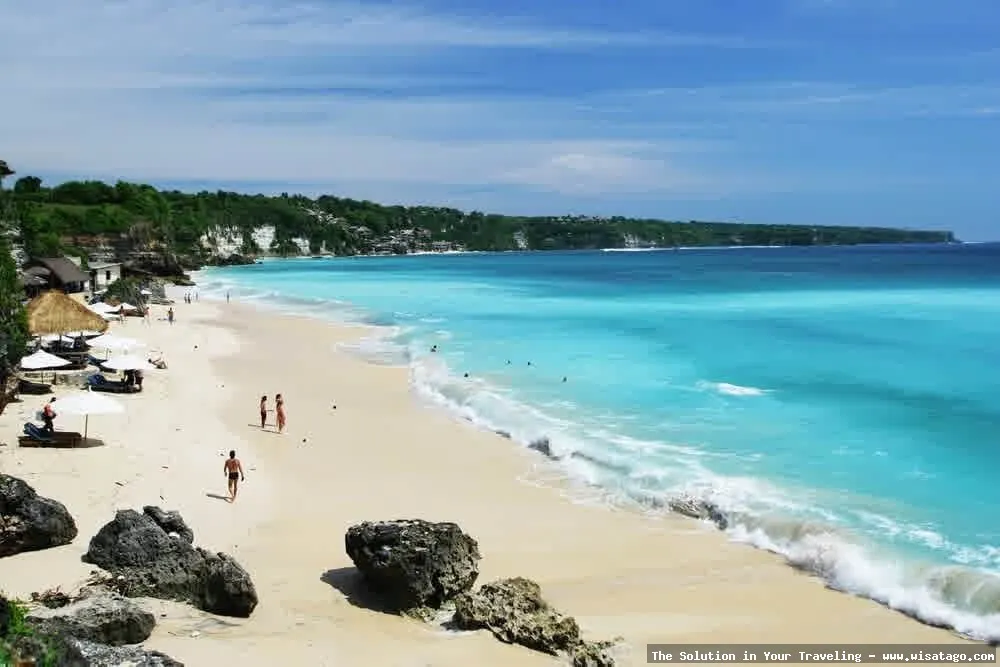 Wisata Pantai Nusa Dua yang menawan