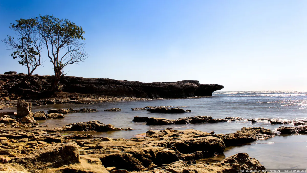 wisata Pantai Nusantara, pasir putih indah