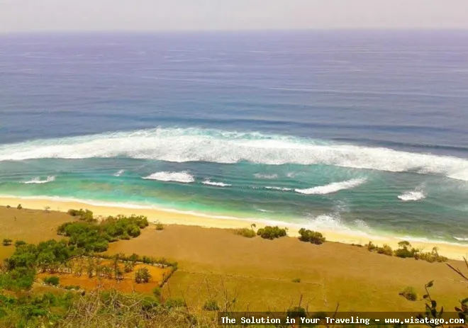 wisata Pantai Nyang Nyang menawan