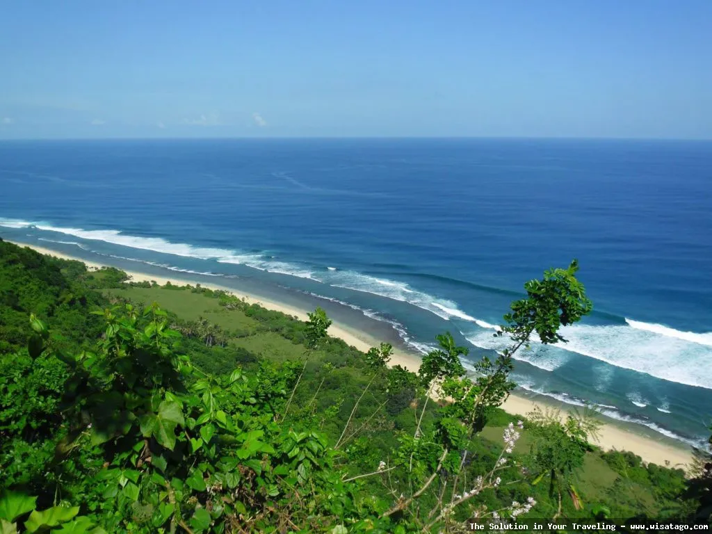 wisata Pantai Nyang Nyang Bali menawan