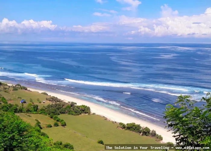wisata Pantai Nyang Nyang Bali menawan