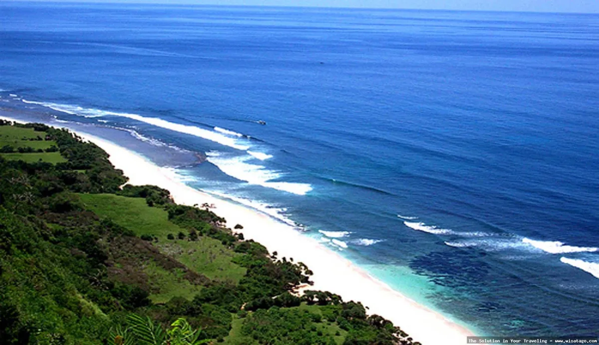 wisata Pantai Nyang Nyang Bali indah