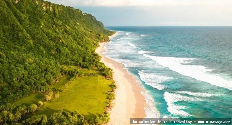wisata Pantai Nyang Nyang Bali menawan