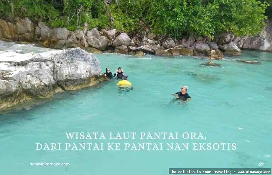 Wisata Pantai Ora, surga tersembunyi.