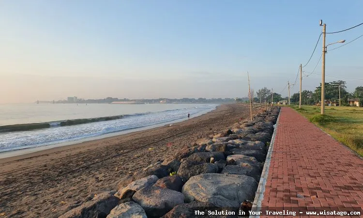 wisata Pantai Padang Galak yang indah