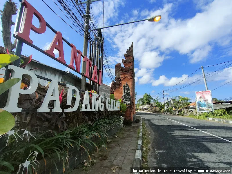 wisata Pantai Padang Galak mempesona
