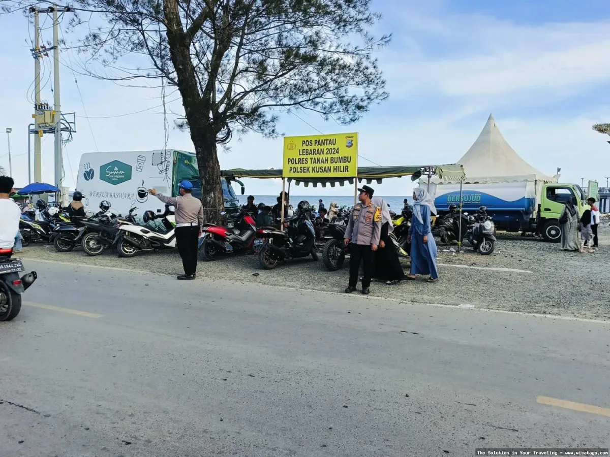 Wisata Pantai Pagatan yang mempesona.