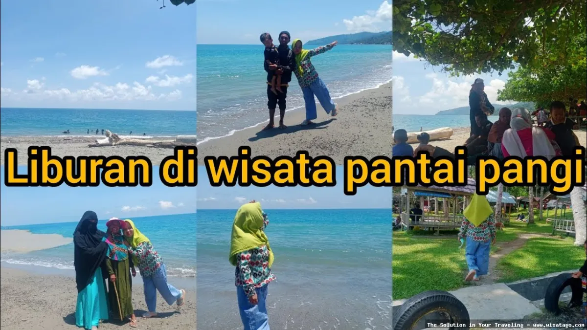 Wisata Pantai Pangi yang mempesona