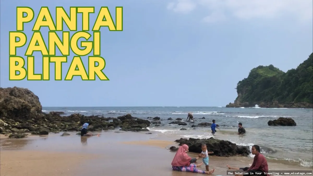 wisata Pantai Pangi yang memukau