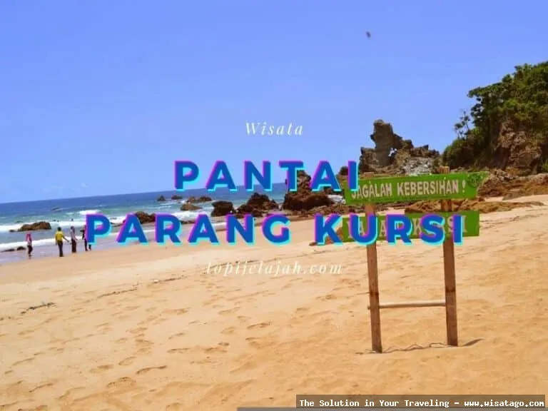 wisata Pantai Parang Kursi nan indah