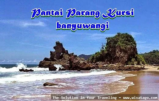 wisata Pantai Parang Kursi menawan