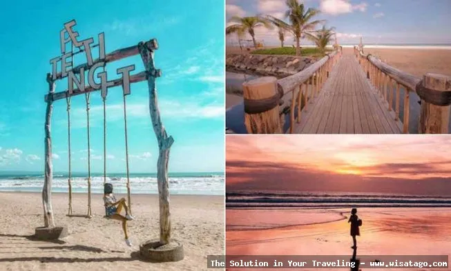 wisata Pantai Petitenget yang mempesona