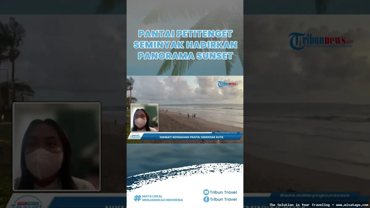 wisata Pantai Petitenget yang menawan