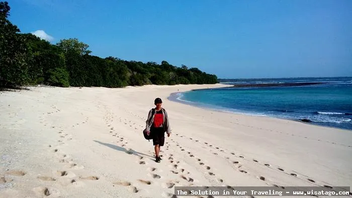 wisata Pantai Plengkung Banyuwangi menawan.