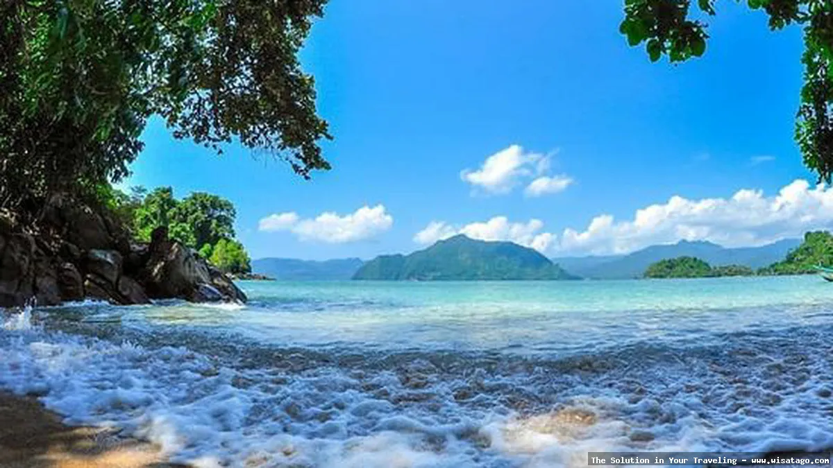 Wisata Pantai Prigi, pemandangan indah.